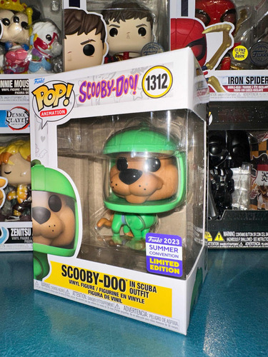 Funko Pop Scooby Doo Con Traje De Buzo 1312 Exclusivo Sdcc