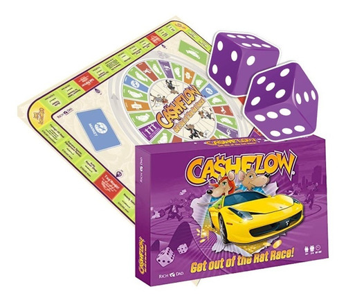 Cashflow Juego De Mesa Robert Kiyosaki 3ra Edición Cash Flow