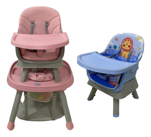 Silla Comedor 7n1 Para Bebe Escritorio Coralsitos + Obsequio