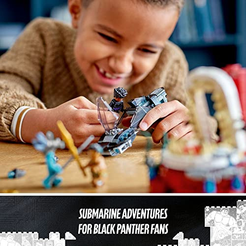 Set De Juguetes De Construcción Lego Marvel Black Panther Wa