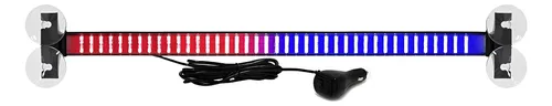 comprar Barra Baliza Led Parabrisas 80 Led Rojo\u002Fazul Emergencia