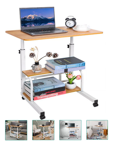 Soporte Para Computadora Altura Ajustable Mesa De Escritorio