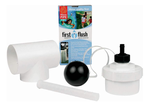 Kit Desviador Deagua Descarga Wdds98 Para Cosecha Lluvia