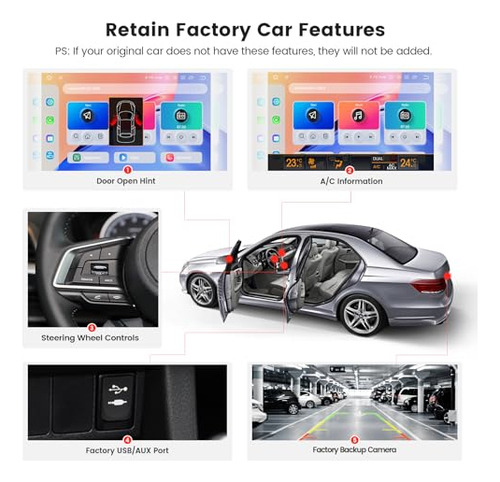 Dasaita 9 Car Stereo Con Android 12 Y Wireless Carplay