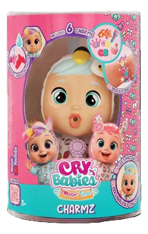 Muñeca Cry Babies Magic Tears Charmz Bruny