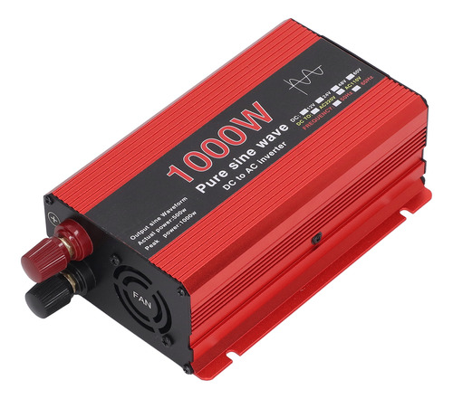 Inversor De PotĂȘncia 1000w Pure Sine Dc 12v Para Ac 220v Sob