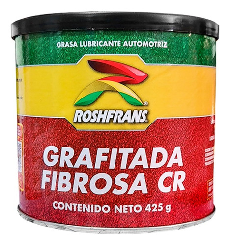 Grasa Super Lubricante Grafitada Fibrosa Cr  Roshfrans 425g