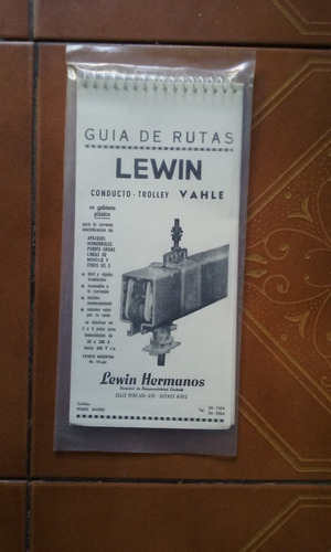 Guia De Rutas Lewin Hnos 35 Mapas Localidades Ciudades Exc