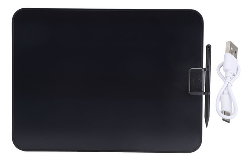 . Tablero De Escritura Lcd Negro, Tableta Digital Recargable