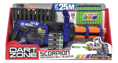 Pistolas dart zone scorpion motorized belt blaster.