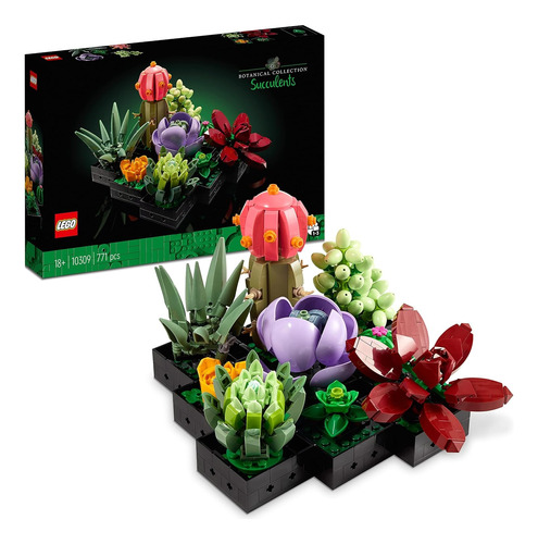 Lego 10309 Icons - Coleccion Botanica Suculentas - 771 Pzs