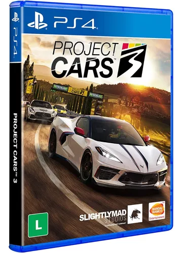 Jogo Mídia Física Project Cars 3 Ps4 Bandai Nanco