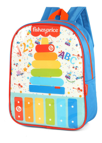 Mochila Escolar Fisher Price Luxcel Is40854fs