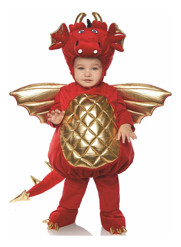 Envoltorios Dragon Infantil Rojo Disfraz De Bebe Del Vient