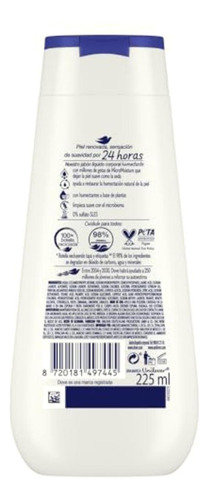 Dove Jabón Líquido Corporal Deeply Nourishing 225ml