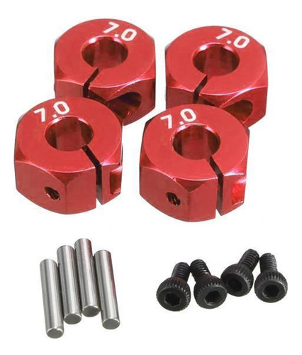 4 Paquete De 2-4 Adaptadores De Cubo Hexagonal De 4 Piezas