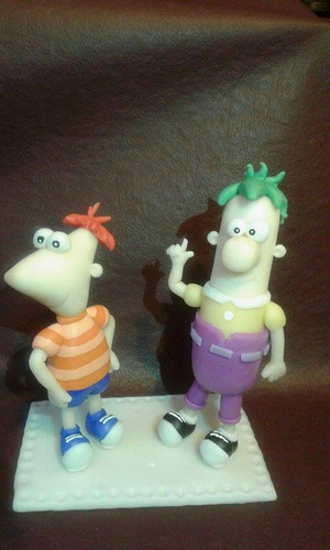 Phineas Ferb Adorno Torta