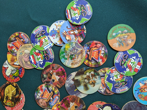 Gran Coleccion Tazos Warner, Chester, Animaniacs, Vr Trooper (Usado)