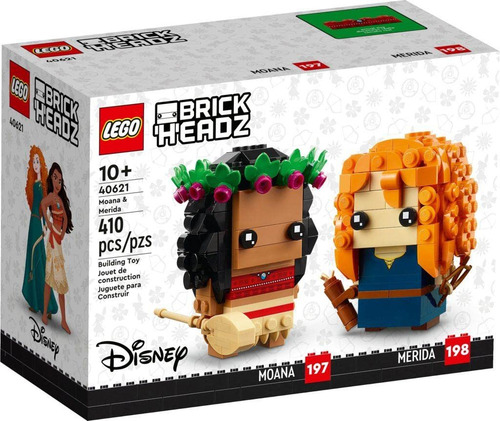 Juego De Construcción Brickheadz Lego 40621 Moana & Merida,