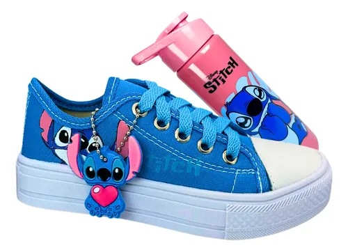 Tênis Stitch Feminino  Padrão Escolar Do 34 Ao 39