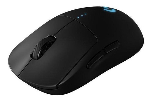 Imagen 2 de 5 de Mouse gamer de juego inalámbrico recargable Logitech Pro Series Pro Wireless M-R0070 black