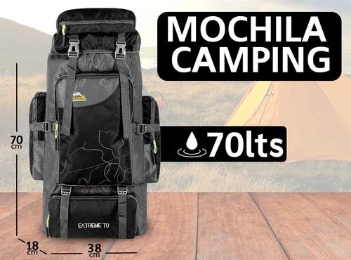 Mochila mochilero 70 litros sales