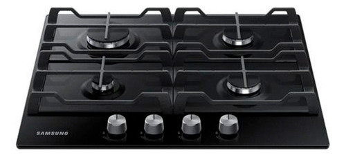 Anafe A Gas Samsung Na64h3000ak 4 Hornallas Black