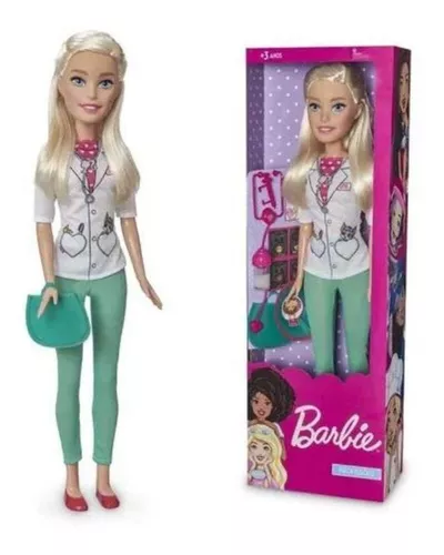 068 Boneca Barbie - Quero ser Médica / Mattel 1999 / A
