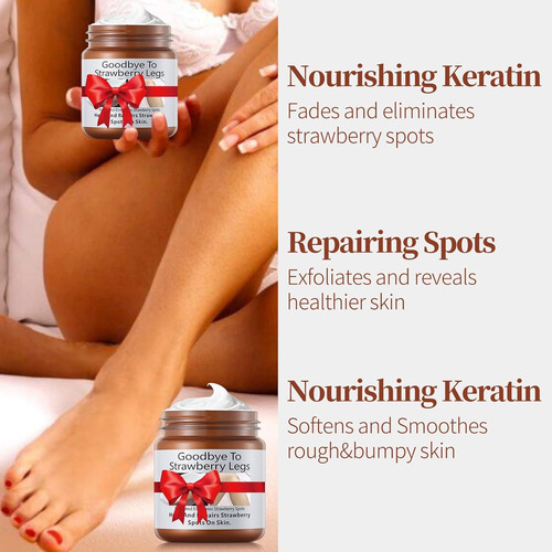 Tratamiento De Piernas De Fresa Crema Para El Cuerpo Tratami