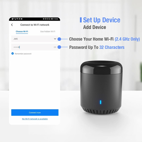 Hub De Hogar Inteligente Con Wifi Rm Mini 3 Control Remoto U