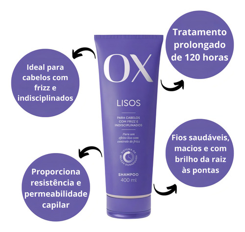 Shampoo Liso Absoluto OX 400ml