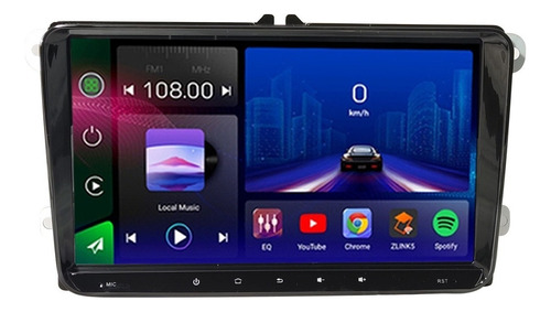 Stereo Android Pantalla 9¨ Vw Tiguan 2010-18 2 32 Carplay