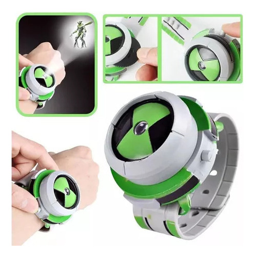 . Reloj De Proyección Infantil, Juguete Ben 10 Omnitrix