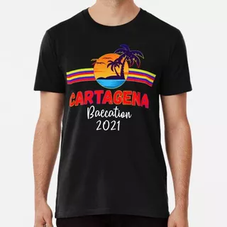 Remera Cartagena Colombia Baecation 2021 Partido De Grupos A