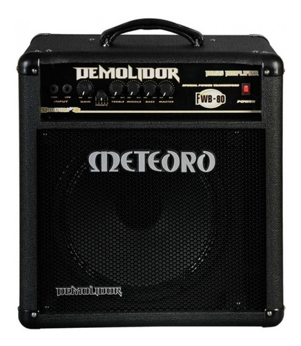 Amplificador Fwb 80 Demolidor Meteoro Para Contra Baixo 80 W