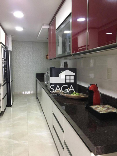 Imagem 27 de 30 de Todo Planejado E Decorado! Vista Mar! Apartamento Com 3 Dormitórios À Venda, 128 M² Por R$ 900.000 - Canto Do Forte - Praia Grande/sp - Ap4135