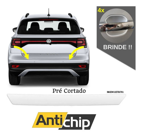 Adesivo Ppf Porta Malas T-cross Uretano Antichip + Brinde