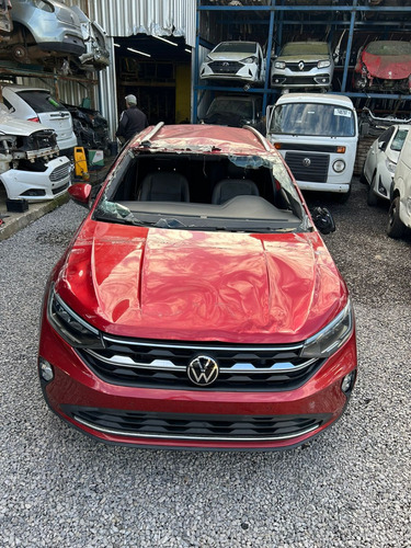 Sucata Vw Nivus 1.0 Tsi Flex 128cvs 10.430km - Rs Auto Peças