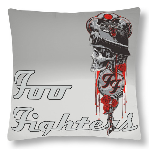 Rnm-0152 Funda Cojin Foo Fighters