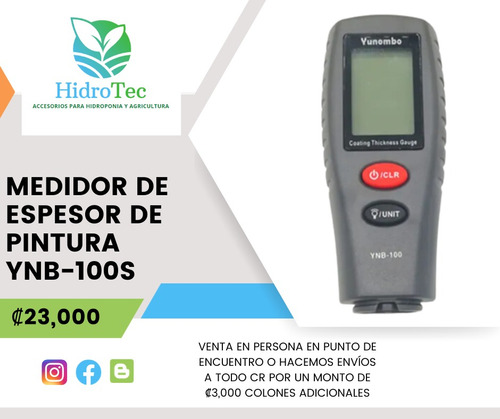 Medidor De Espesor De Pintura De Bolsillo Ynb-100s