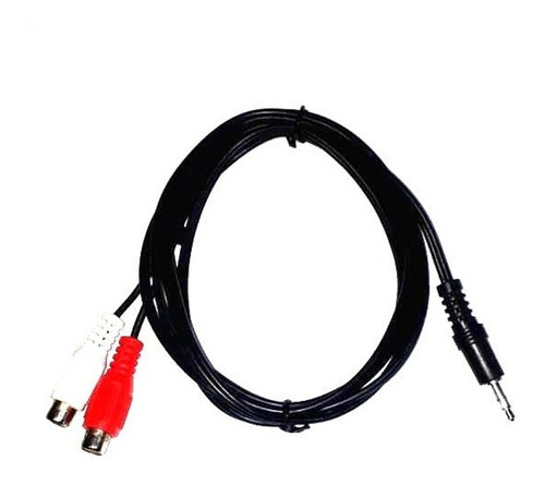 Cable 2 Rca Hembra A Miniplug Stereo 3,5 Mm Esdj