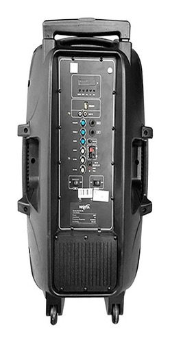 Parlante Portatil Carrito Bluetooth Usb + Microfono Control