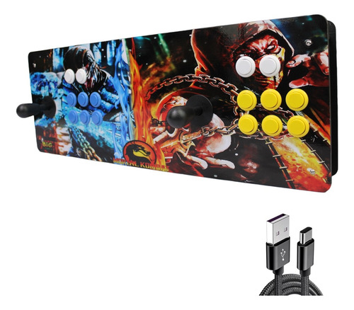 Controle Arcade Fliperama Compativel Com Ps4 - Pc - Nintendo