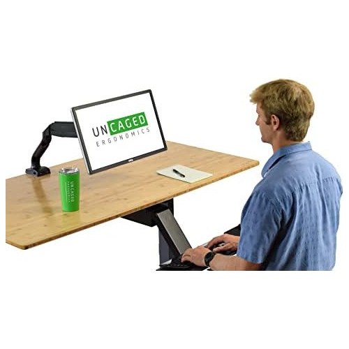 Brazo Monitor De Computadora Único 2 Puertos Usb, Altu...