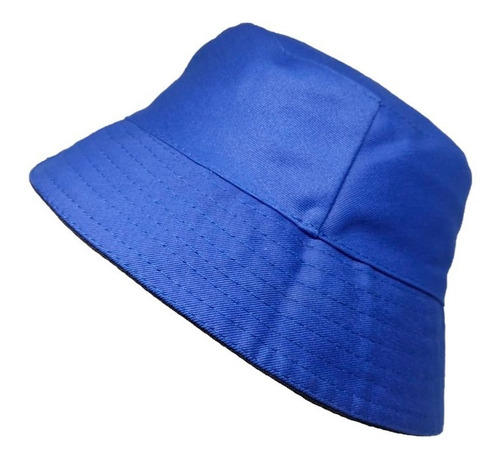 Gorro Pescador Pesquero En Dril Doble Faz Talla Única Unisex