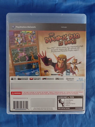 Jak And Dexter Hd Colección Ps3 Completo En Buen Estado