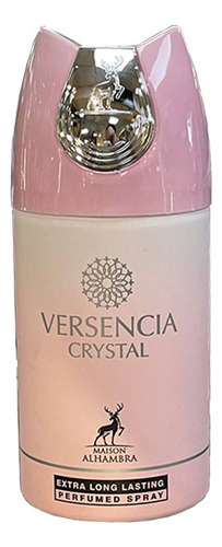 Perfume Spray Alhambra Versencia Crystal Concentrado 250ml