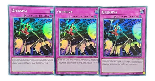 Crackdown Set De 3 Cartas Yugioh! Idioma Español Super Rare