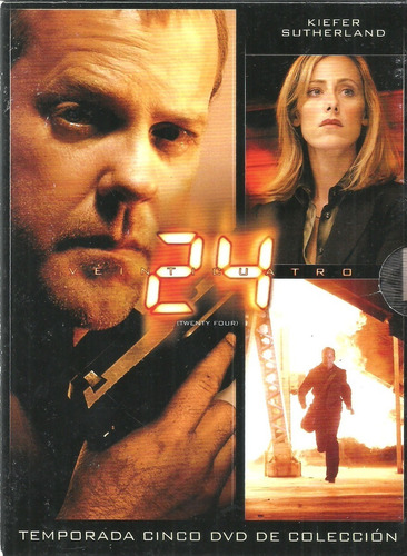 24 Temporada 5 | Dvd Kiefer Sutherland Serie Usada