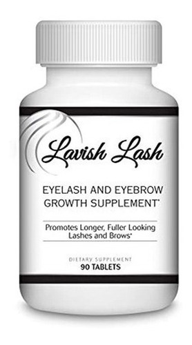Lavish Lash Suplemento Para El Crecimiento De Pestañas